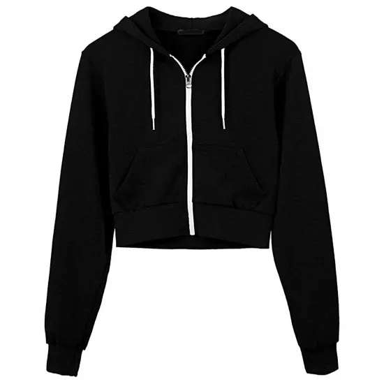 Zip-up Hoodie Slightly Cropped?