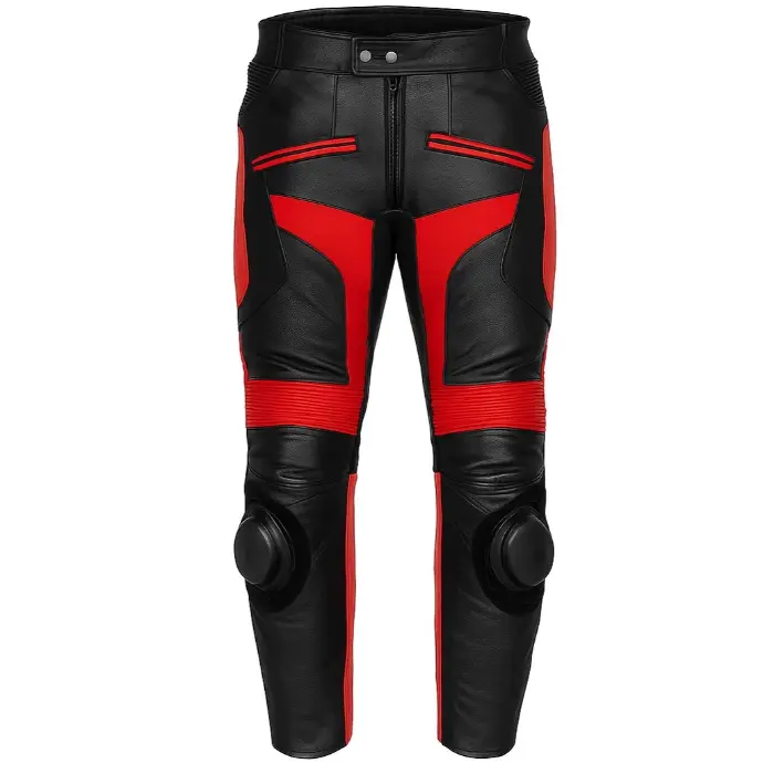 Leather Biker Pants