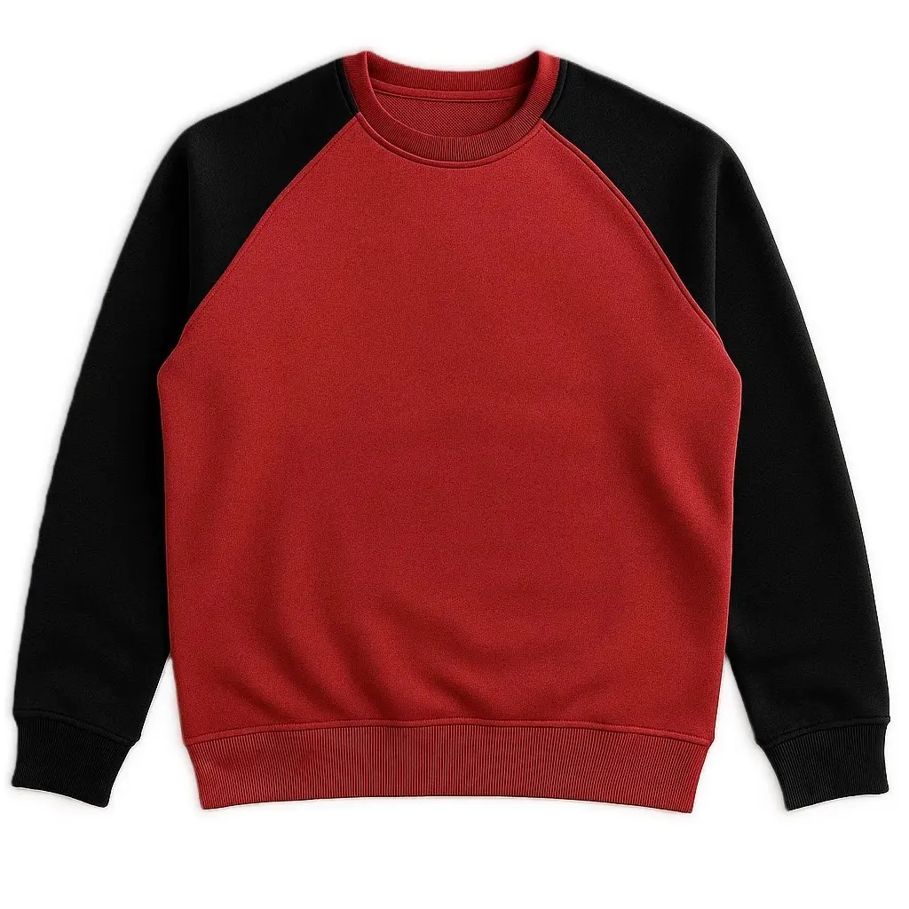 Sweatshirt with Raglan Sleeves