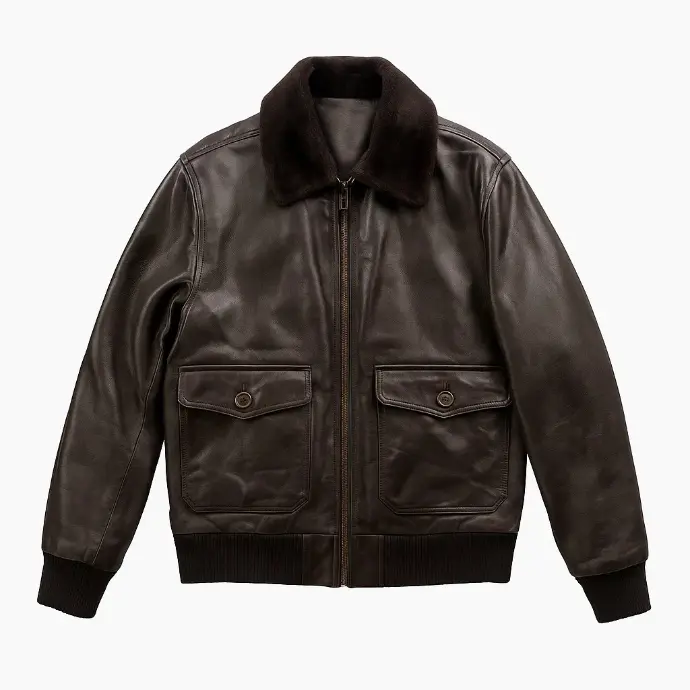 Bomber Leather Jacket