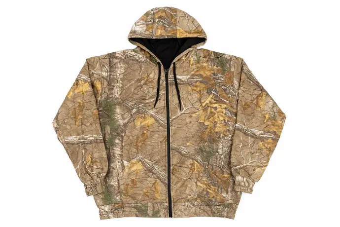 Camo Zip-up Hoodie