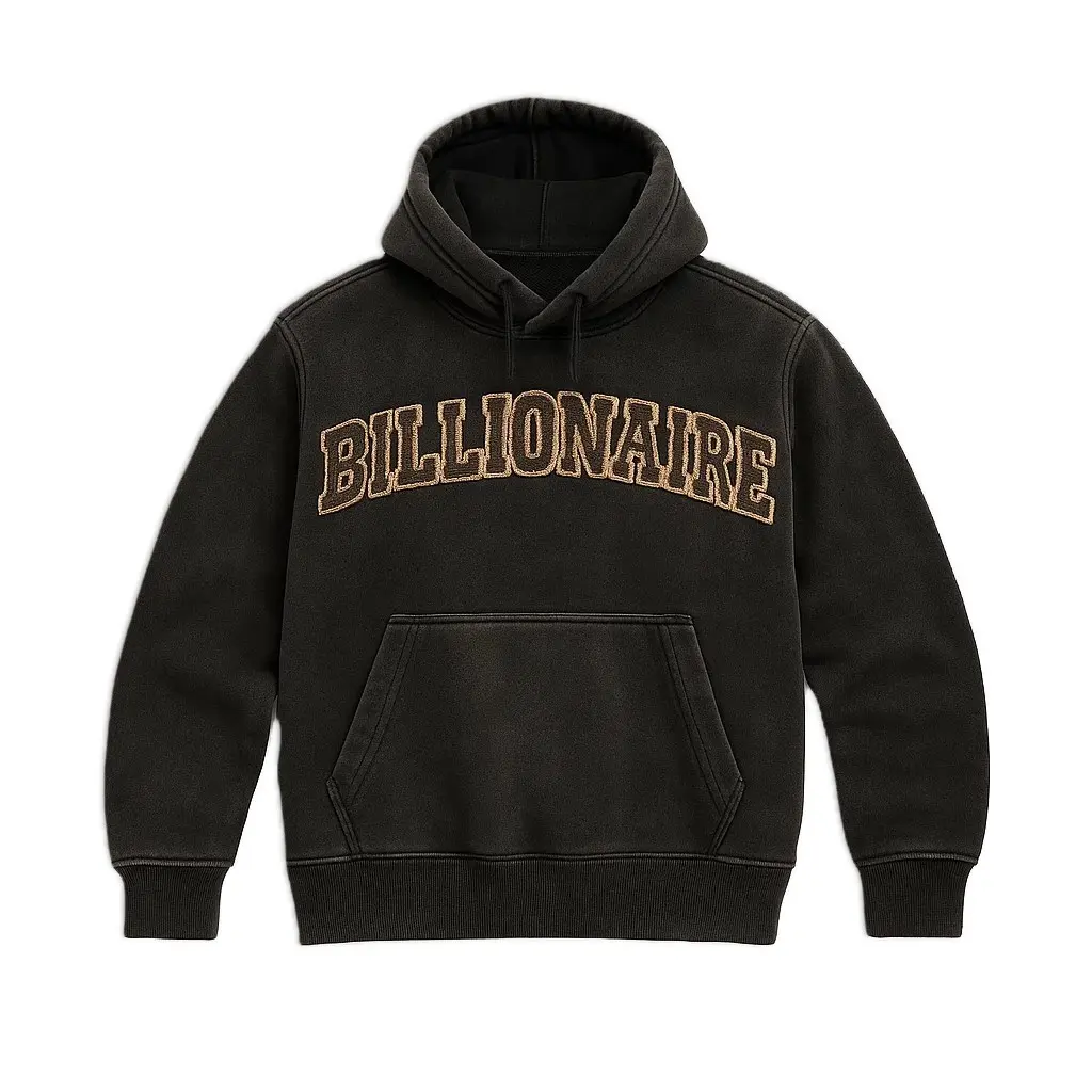 Washed + Embroidered Hoodie