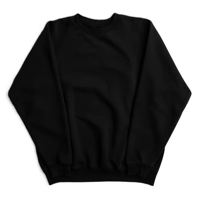 Classic Crewneck Sweatshirt – Black