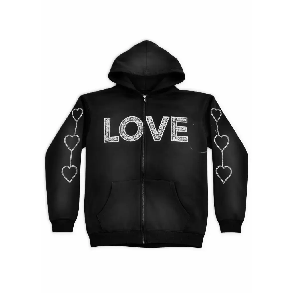 Custom Sun Faded Zip-up Hoodie