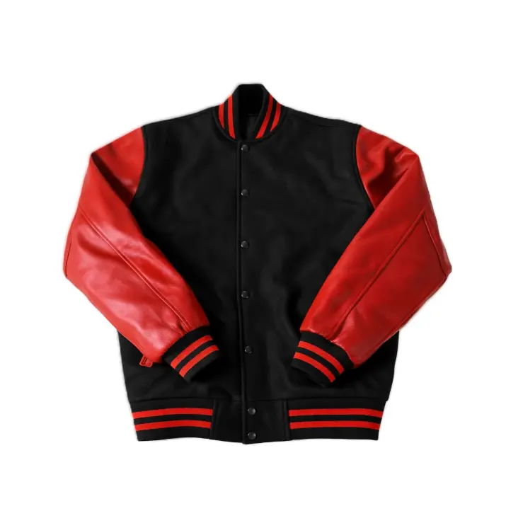 Varsity Jacket - Wool & Leather