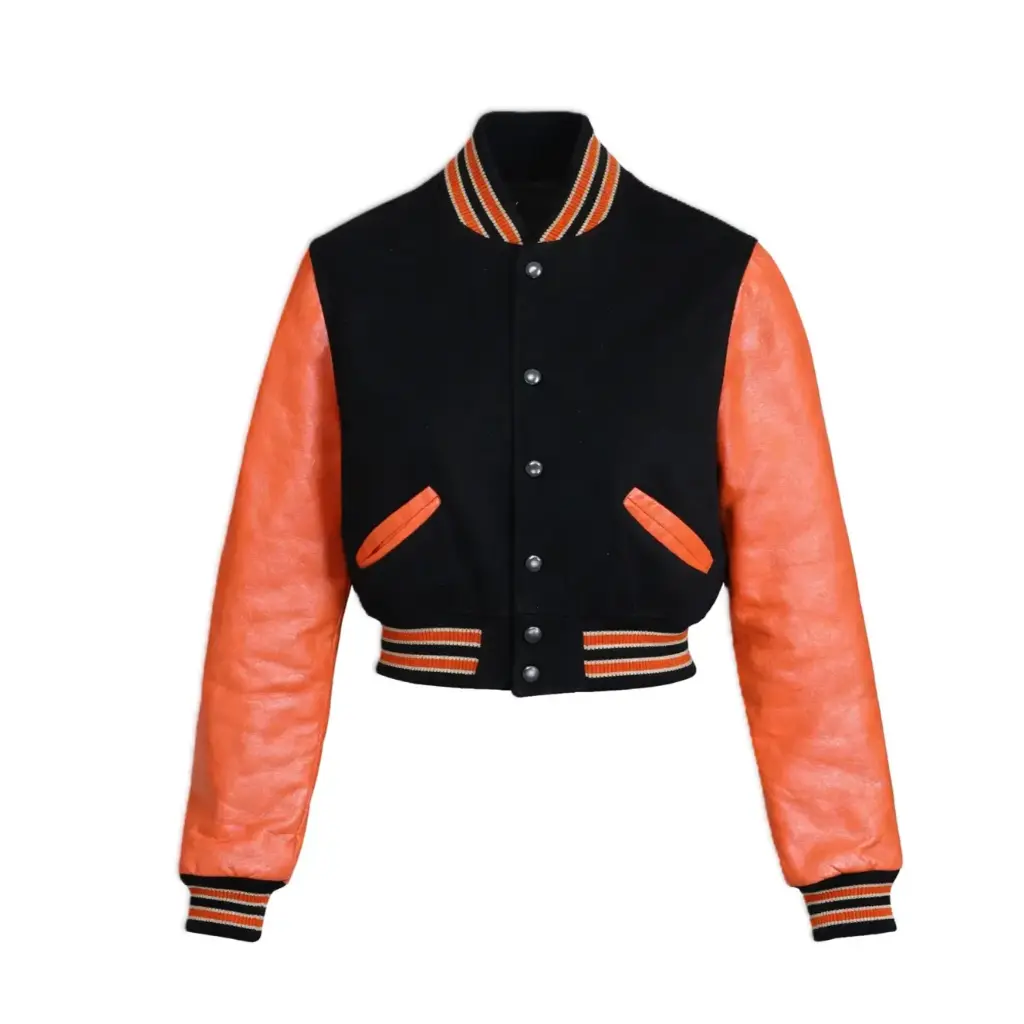 Cropped Jacket (Letterman Style)