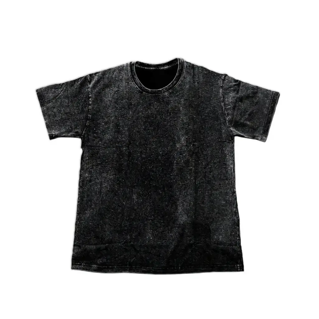 Acid Washed Tee (Black)