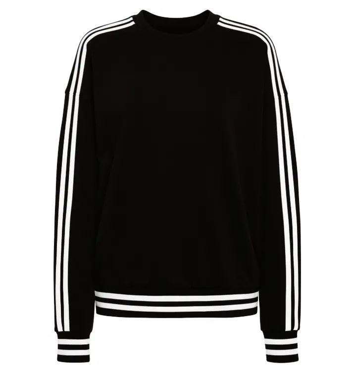 Classic Stripe Crewneck Sweatshirt