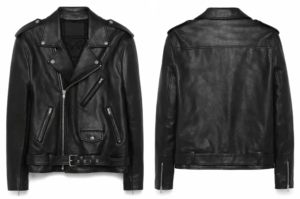 Men’s Classic Leather Biker Jacket