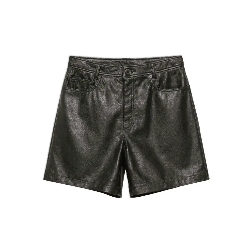 Classic Leather Shorts