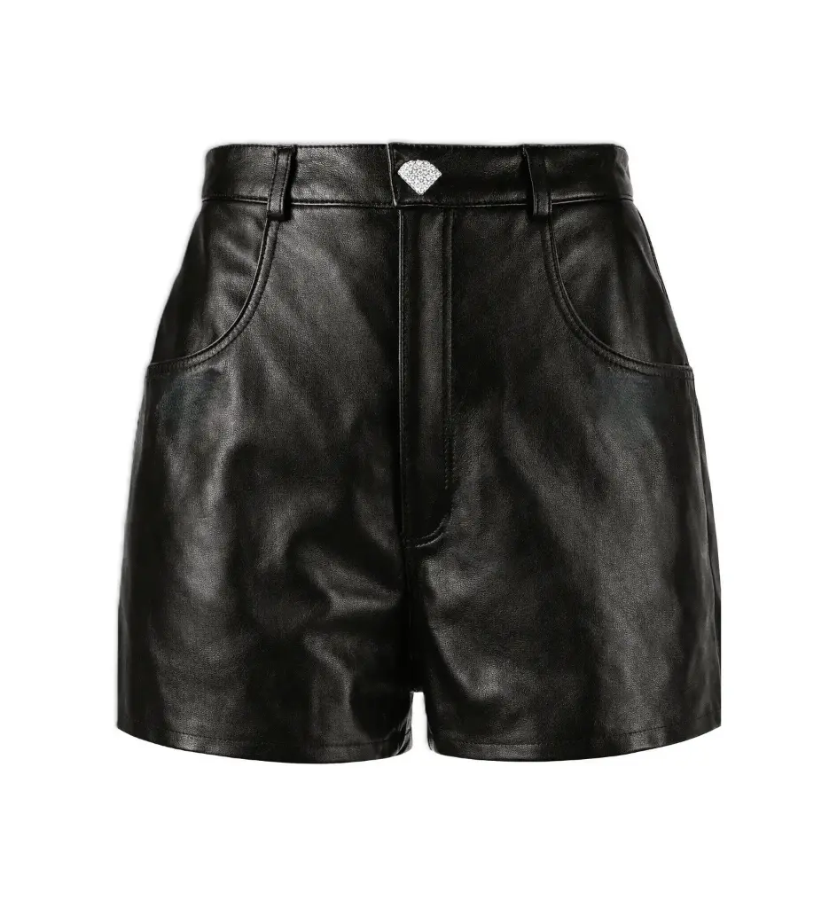 Classic Leather Shorts
