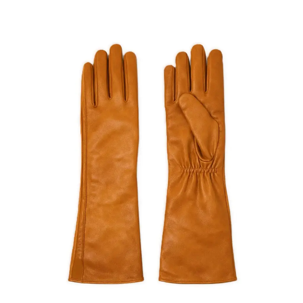 Extended-Length Leather Gloves