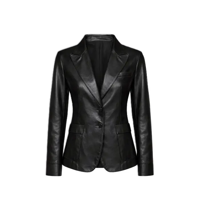 Women’s Classic Leather Blazer