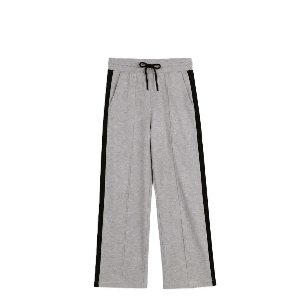 Grey Side-Panel Lounge Pants