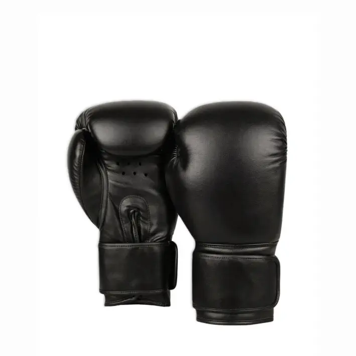 Classic Black Training Boxing Gloves