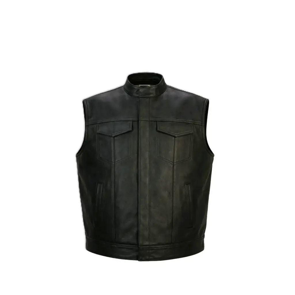 Classic Leather Vest