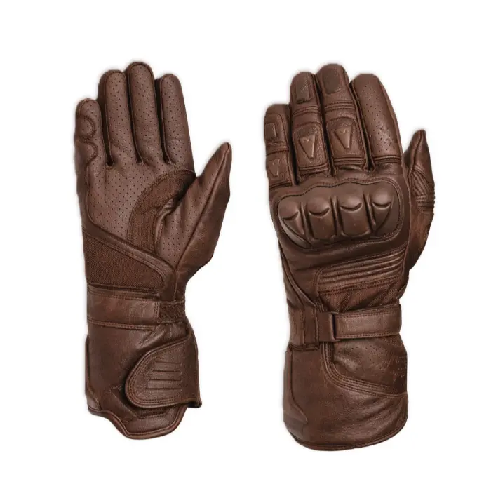 Full-Finger Leather Driving Gloves