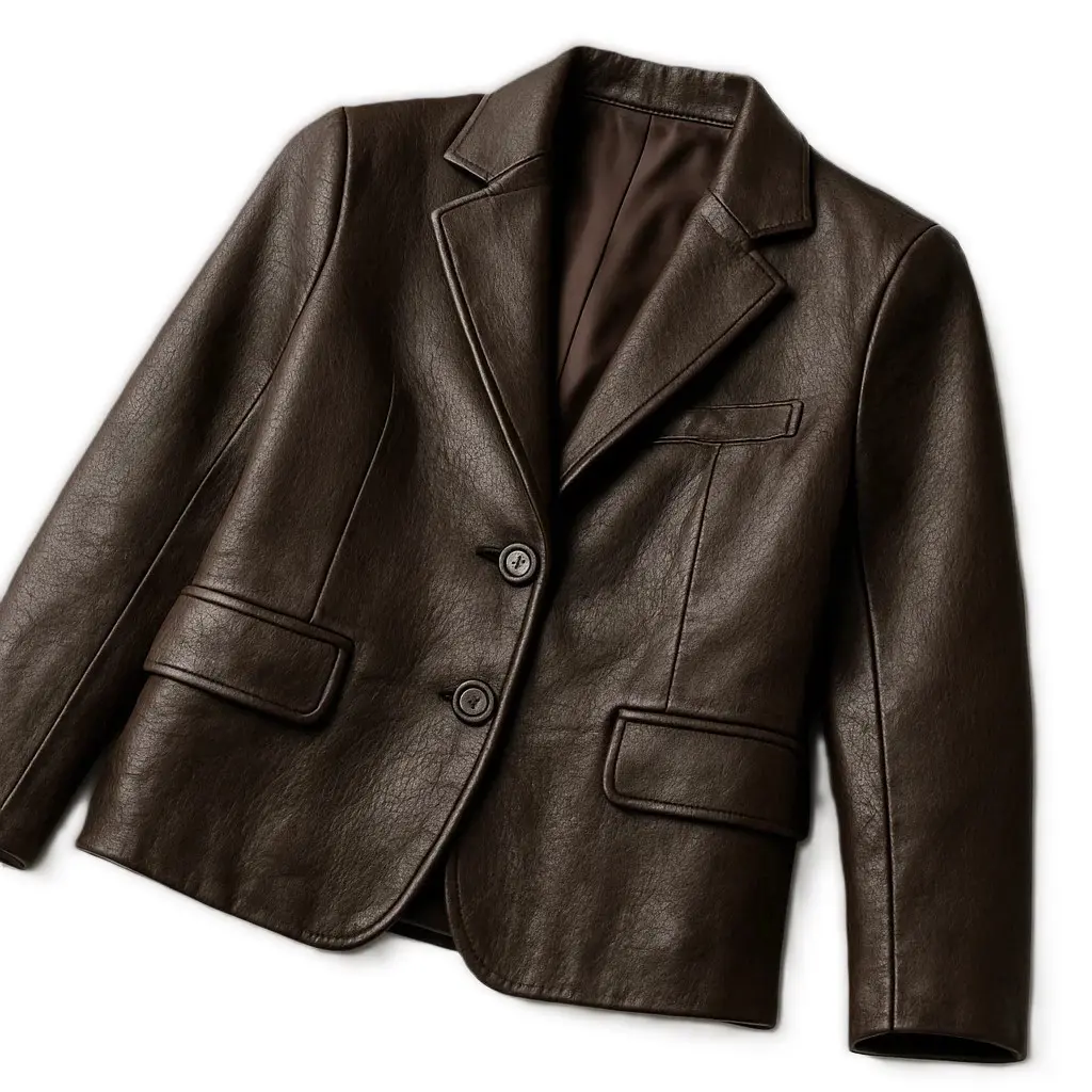 Leather Blazer
