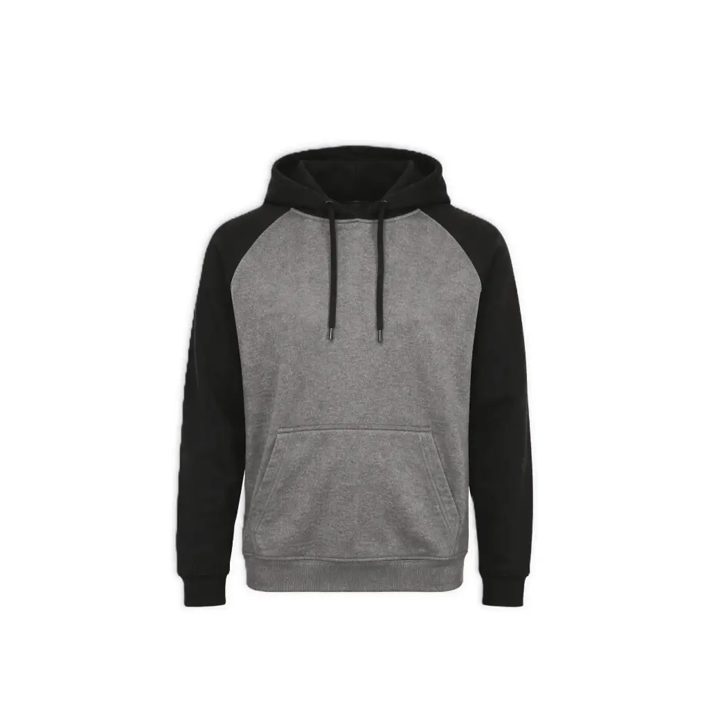 Classic Two-Tone Pullover Hoodie