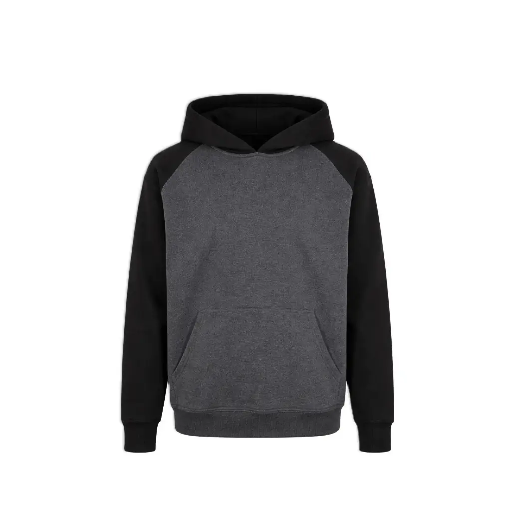 Essential Two-Tone Fleece Hoodie