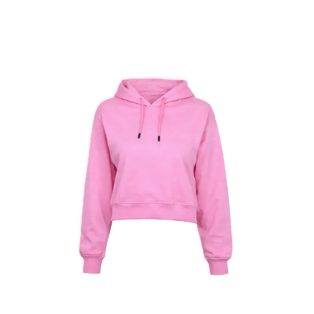 Cropped Pullover Hoodie