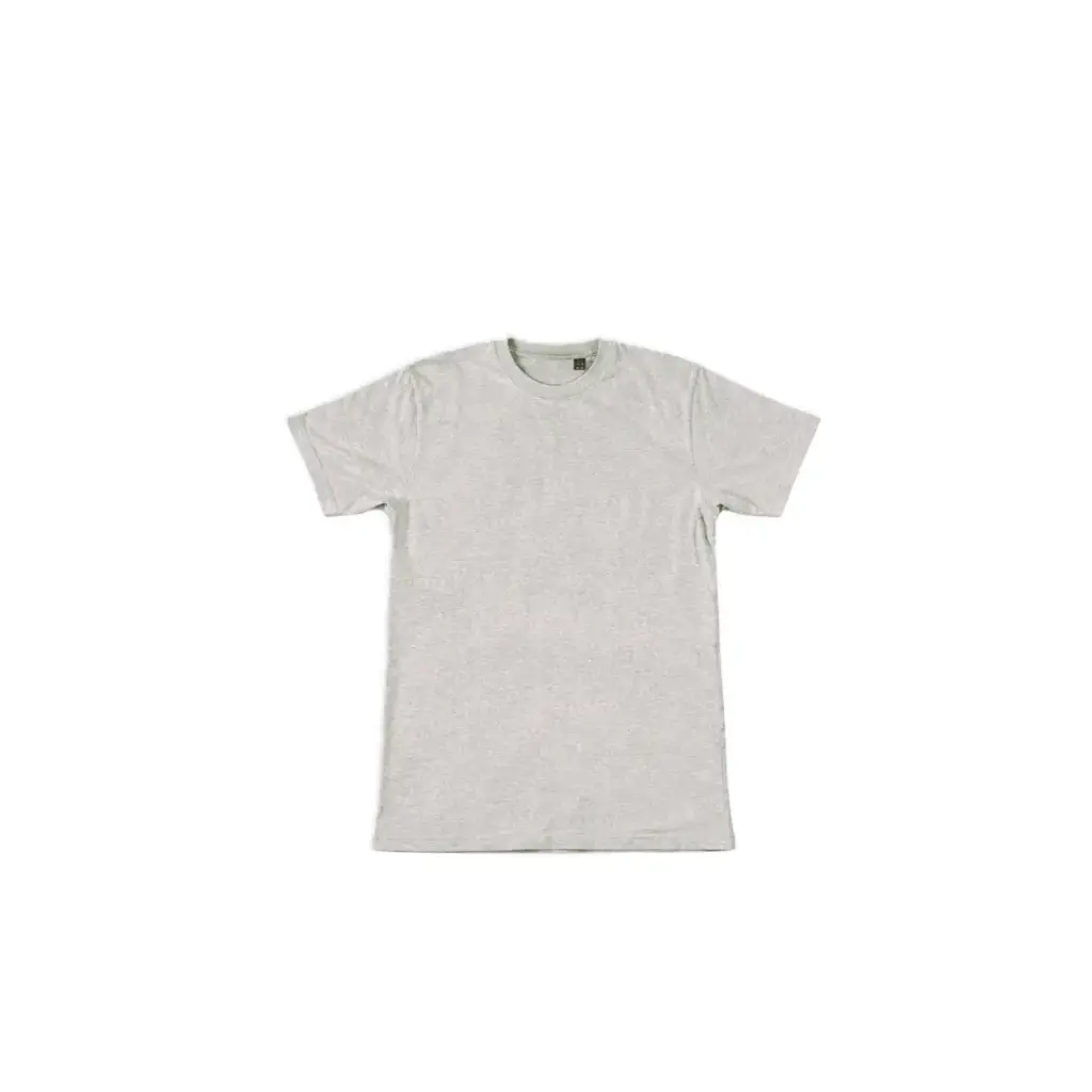 Classic Crew Neck T-Shirt (Heather Grey)