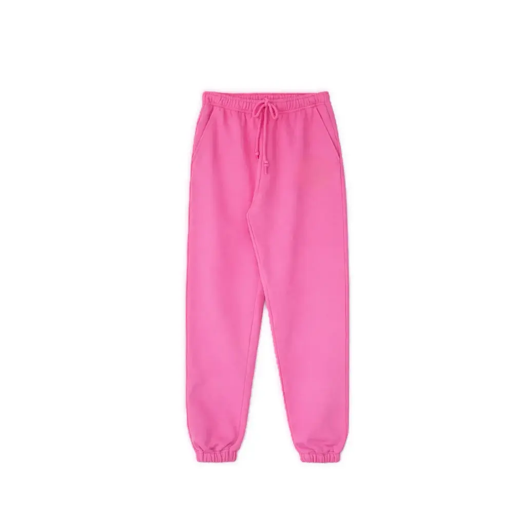 Classic Cuffed Sweatpants (Hot Pink)