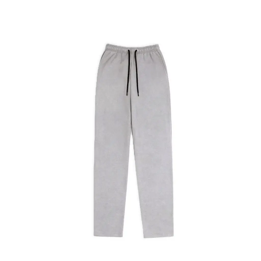 Straight-Leg Premium Sweatpants (Light Grey)