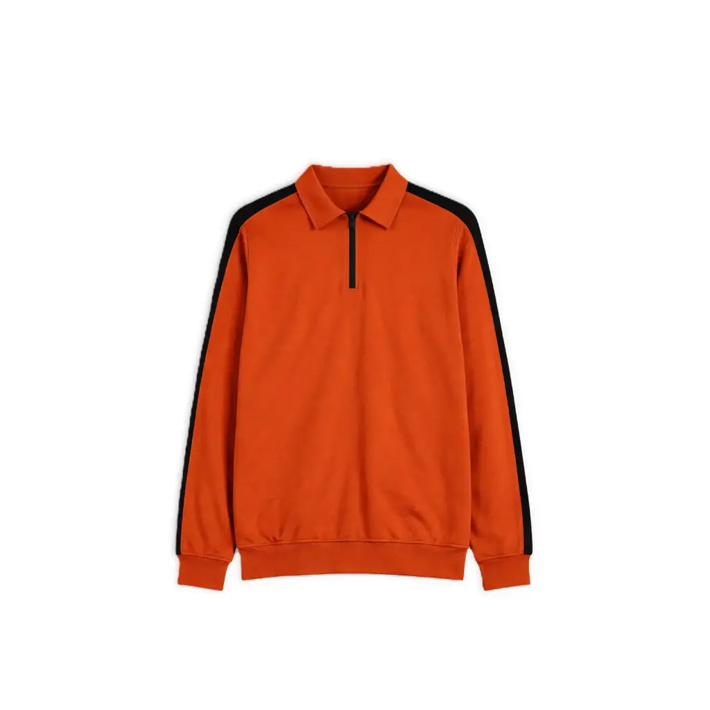Quarter-Zip Polo Sweatshirt