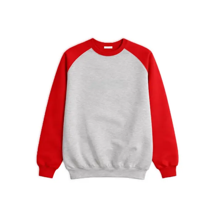 Two-Tone Raglan Sweatshirt