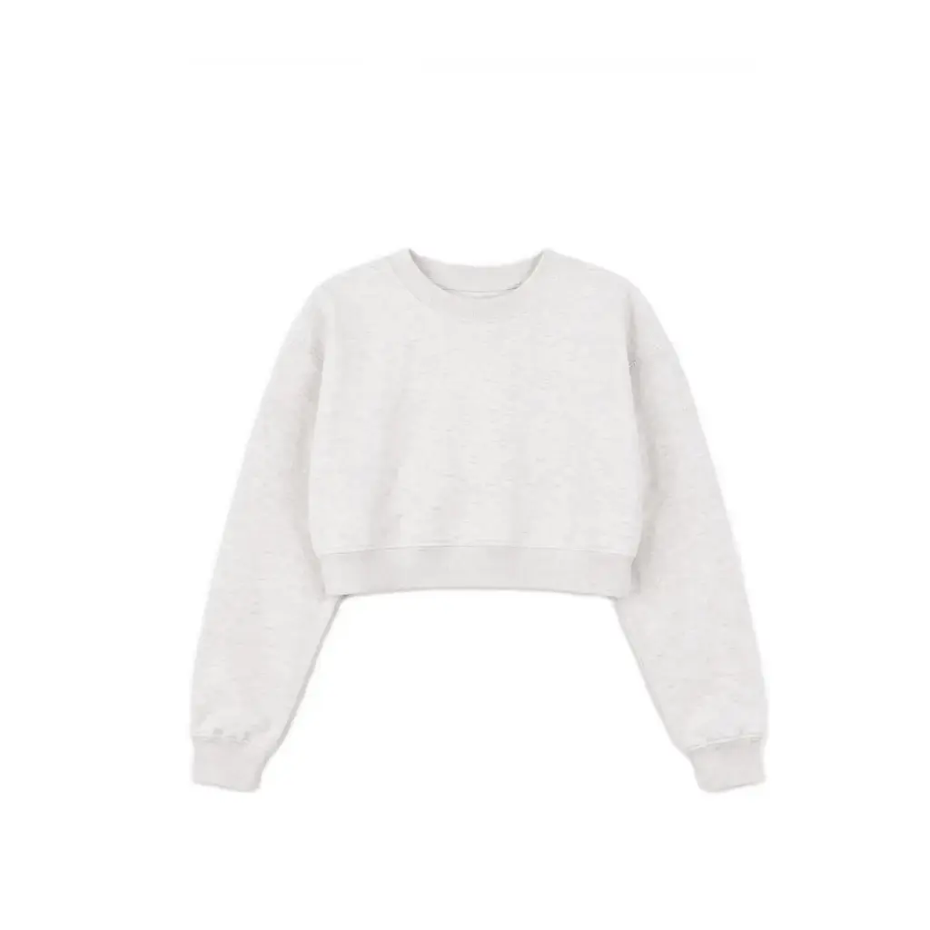 Cropped Crewneck Sweatshirt