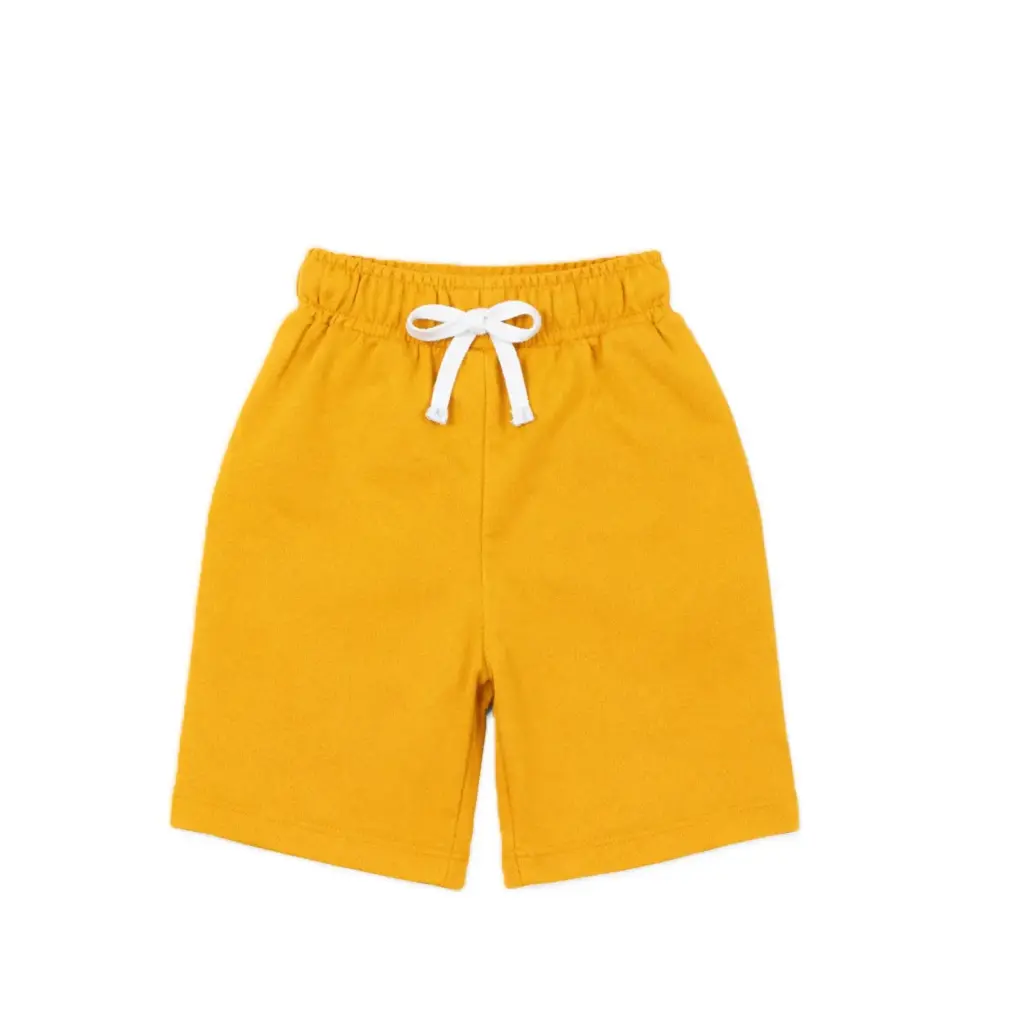 Mustard Yellow Casual Shorts