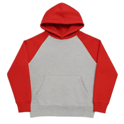Two Tone Raglan Hoodie