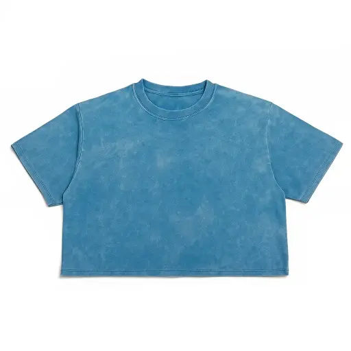 Cropped Washed Tee