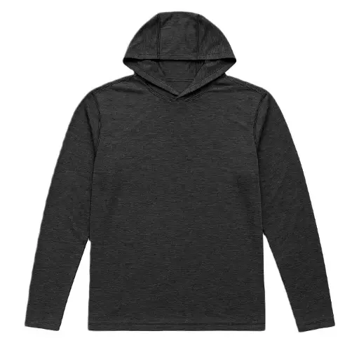 Charcoal Grey Performance Hoodie