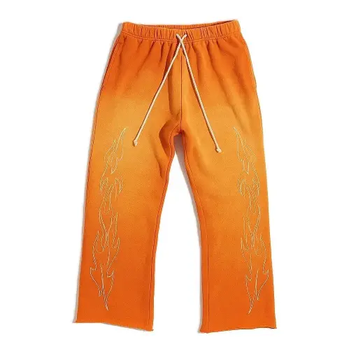 Flame Printed Sweatpants – Bold & Comfortable Streetwear Essential