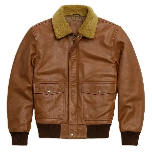Leather Bomber Jacket – Customizable Heritage Outerwear