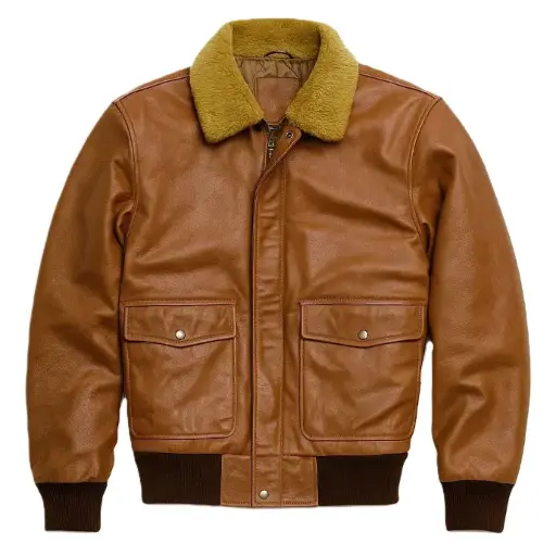 Leather Bomber Jacket – Customizable Heritage Outerwear