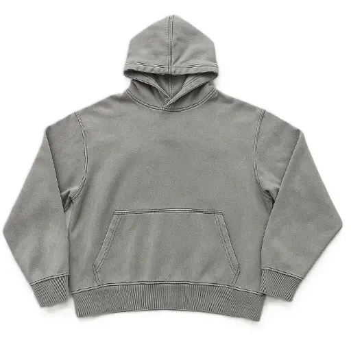 Washed Grey Hoodie