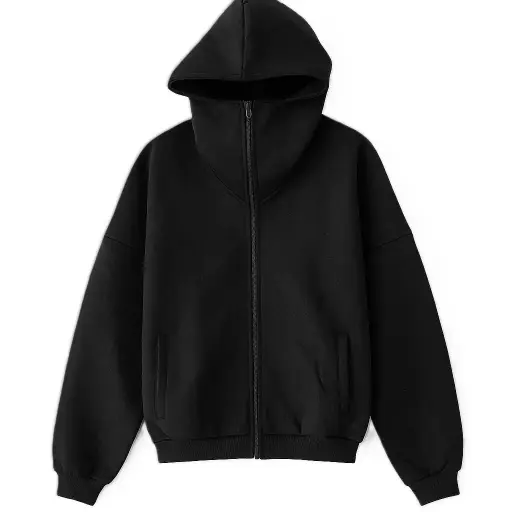 Black Zip-up Hoodie