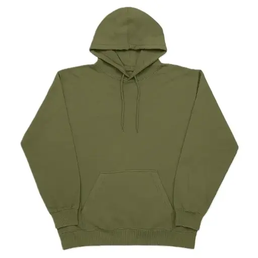 Basic Olive Green Hoodie