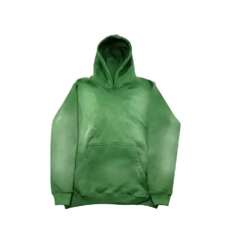 Sun-Faded Pullover Hoodie (Green)