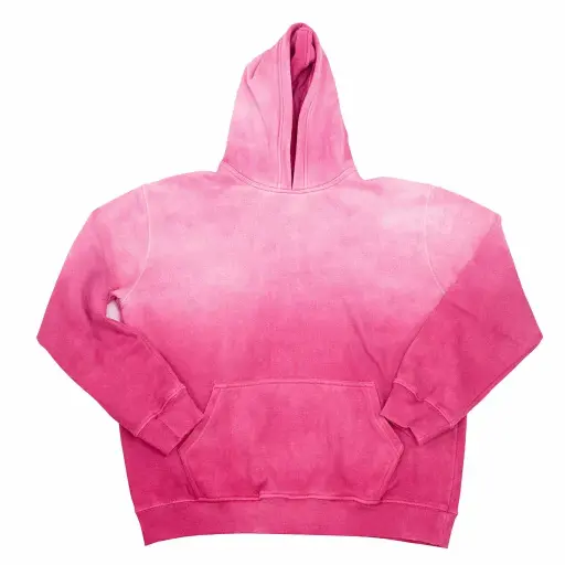 Acid Washed Hoodie (Pink)