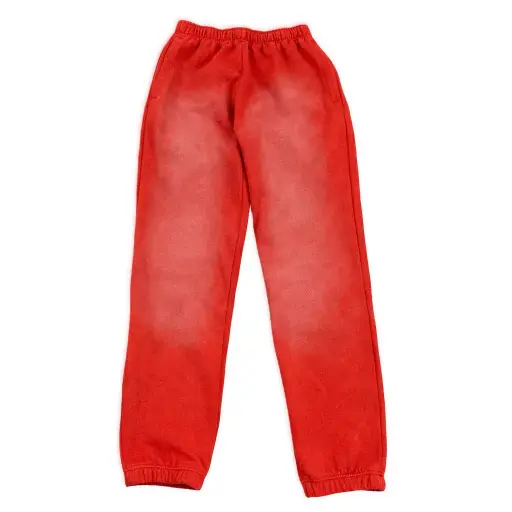 Sun Faded Joggers (Bright Red)
