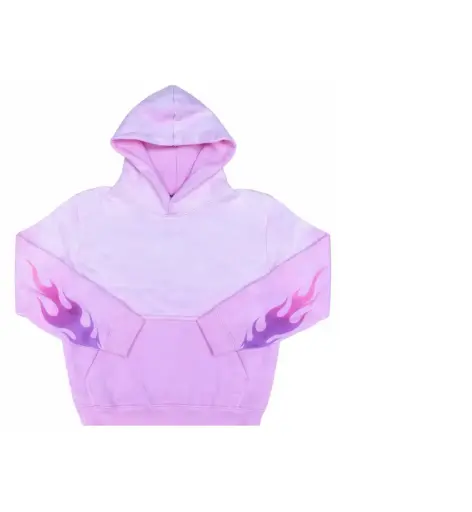 Custom Print+Washed Hoodie