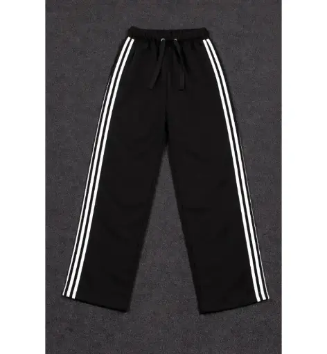 Striped Sweatpants (Black)
