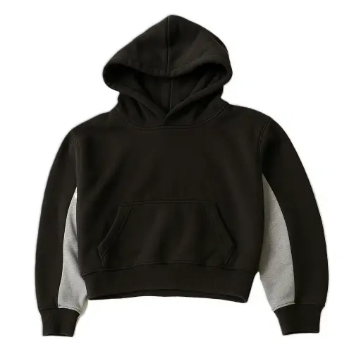 Contrast Edge Hoodie