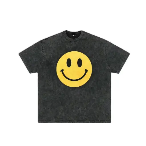 Washed Crew-neck Tee