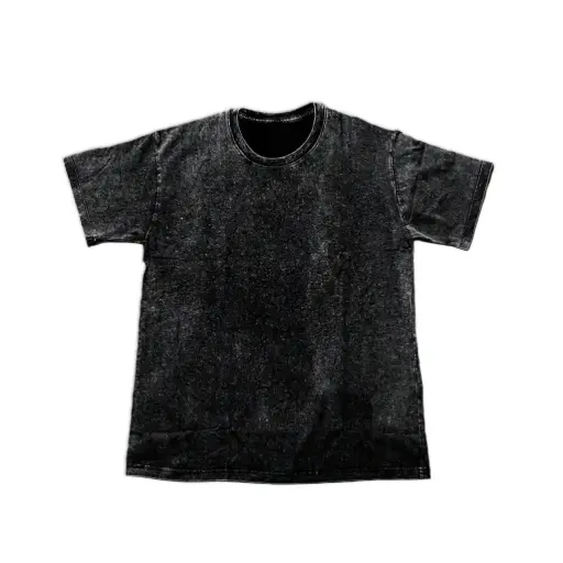 Acid Washed Tee (Black)