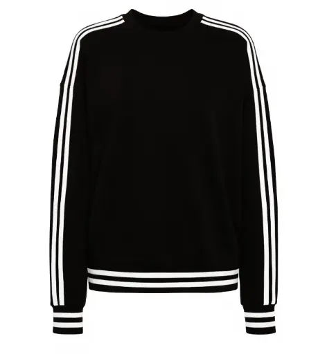 Classic Stripe Crewneck Sweatshirt